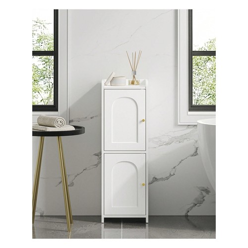 Narrow corner bathroom - narrow, floor