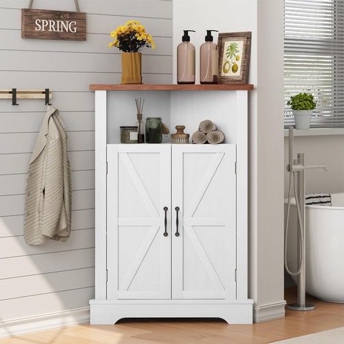 Bathroom corner storage - bathroom,