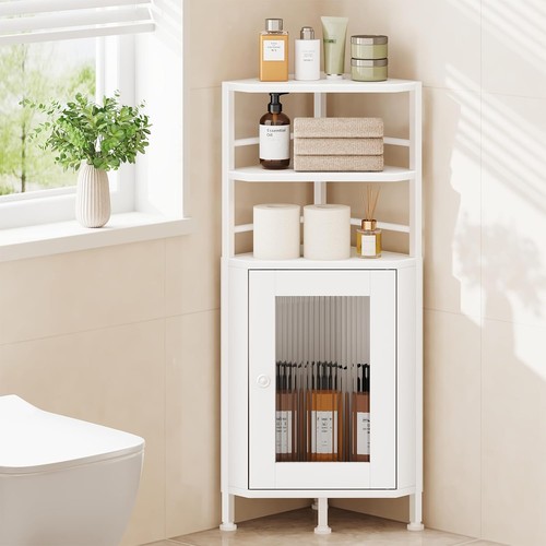 Small corner bathroom cabinet - small,