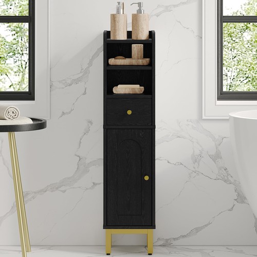Corner bathroom cabinet - bathroom, narrow