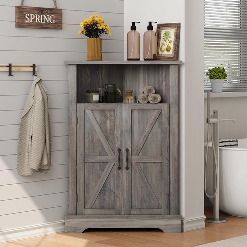 Bathroom corner storage - bathroom,