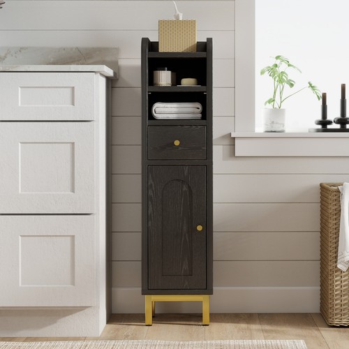 Bathroom corner storage - bathroom,