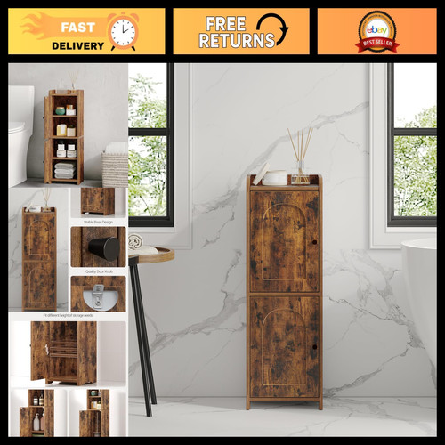 Small corner bathroom - corner, storage