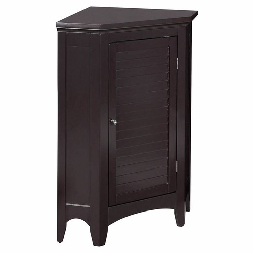 Dark espresso wooden corner - espresso,