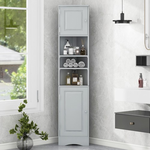 Modern tall bathroom - bathroom, storage